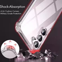 Hybrid Shockproof Case For Samsung Galaxy S25 S24 S23 S21 FE S22 Plus Ultra Clear Hard Case For Samsung A56 A36 A54 A34 A53 A33