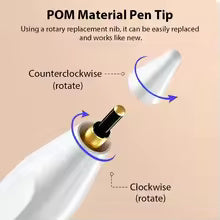 Stylus Pen For Apple Pencil iPad Pro 13 11 M4 12.9 Screen Touch Pen For iPad 10th 10.9 Air 5 4 Mini 6 7 Tablet Pens Accessories