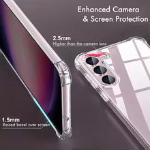 Hybrid Shockproof Case For Samsung Galaxy S25 S24 S23 S21 FE S22 Plus Ultra Clear Hard Case For Samsung A56 A36 A54 A34 A53 A33
